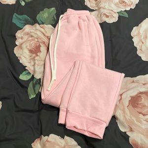 pink fashion nova sweat pants